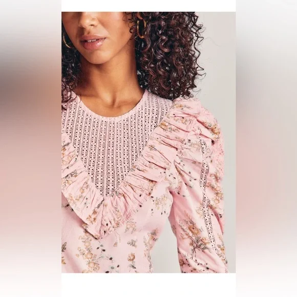 LoveShackFancy Cedella Mini Dress Size - Picture 3 of 7